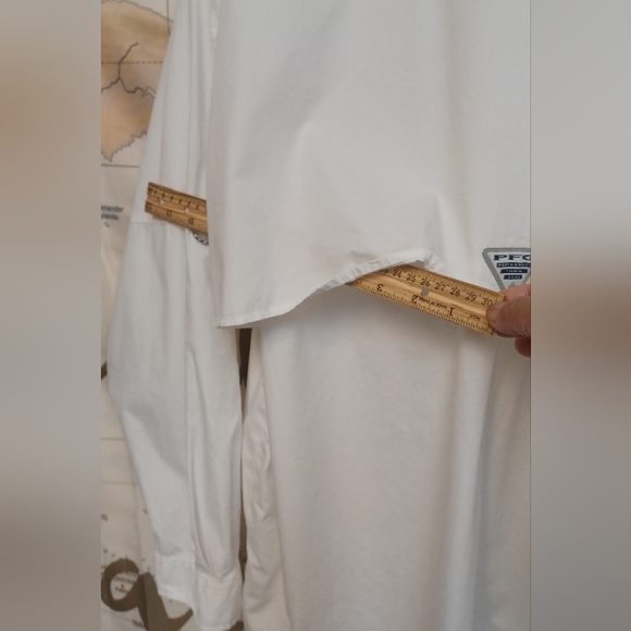 Columbia Men's White Shirt Size XL - Picture 6 of 14